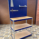 Металлический легкий верстак практик Garage SET 3 - живое фото