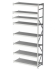 Дополнительная секция MS Profi 2500x1500x400 8 полок купить в Кемерово