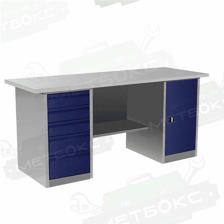 Верстак с тумбой и драйвером ВП-4/1,9 купить в Кемерово Верстак с тумбой и драйвером ВП-4/1,9 купить в Кемерово