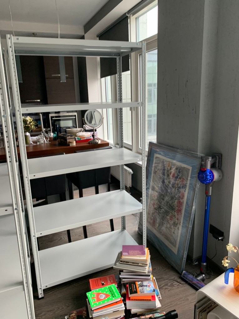 Стеллаж металлический Титан МС-500 2000х1000х400 5 полок купить в Кемерово Стеллаж металлический Титан МС-500 2000х1000х400 5 полок купить в Кемерово