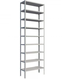Стеллаж MS Hard 2200х1000х400 9 полок