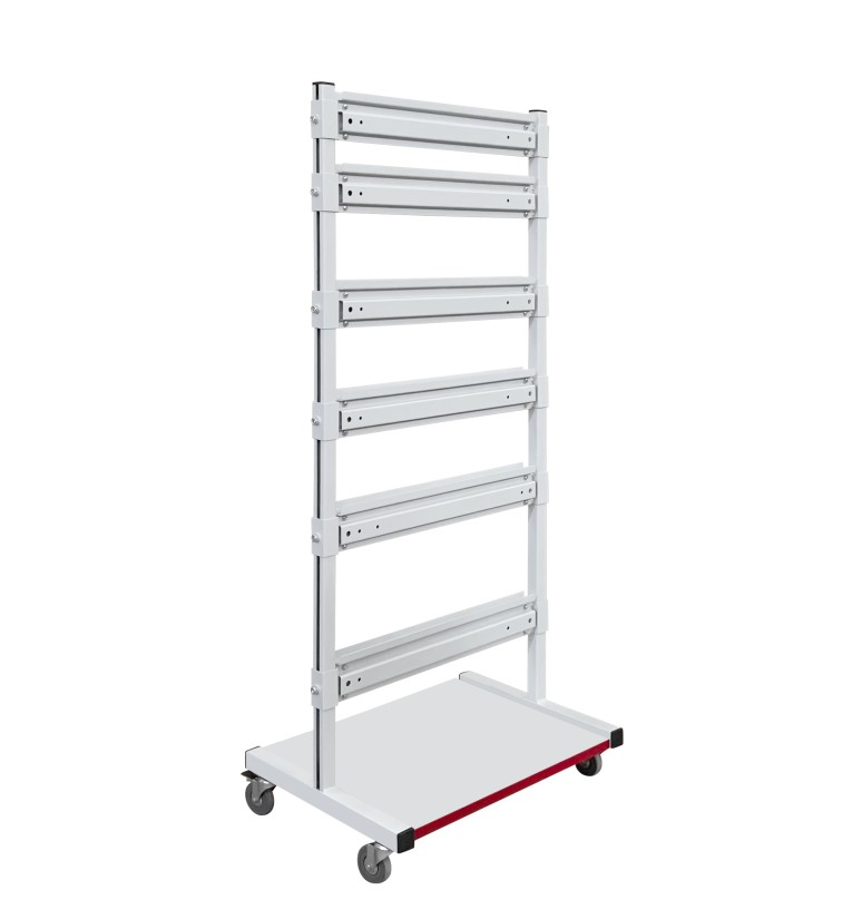 Стойка мобильная для лотков Gresson СМЛ ESD купить в Кемерово Стойка мобильная для лотков Gresson СМЛ ESD купить в Кемерово