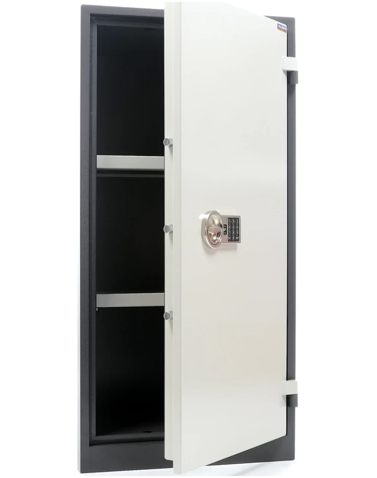 Огнестойкий шкаф Valberg BrandMauer BM-1260EL, с приоткрытой дверцей Огнестойкий шкаф Valberg BrandMauer BM-1260EL, с приоткрытой дверцей