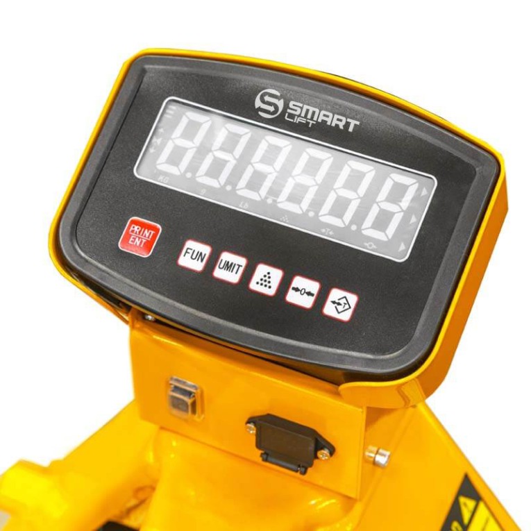 Гидравлическая тележка с весами BFC20 (г/п 2000 кг, вилы 1150x570 мм, PDP) SMARTLIFT (SMART) купить в Кемерово