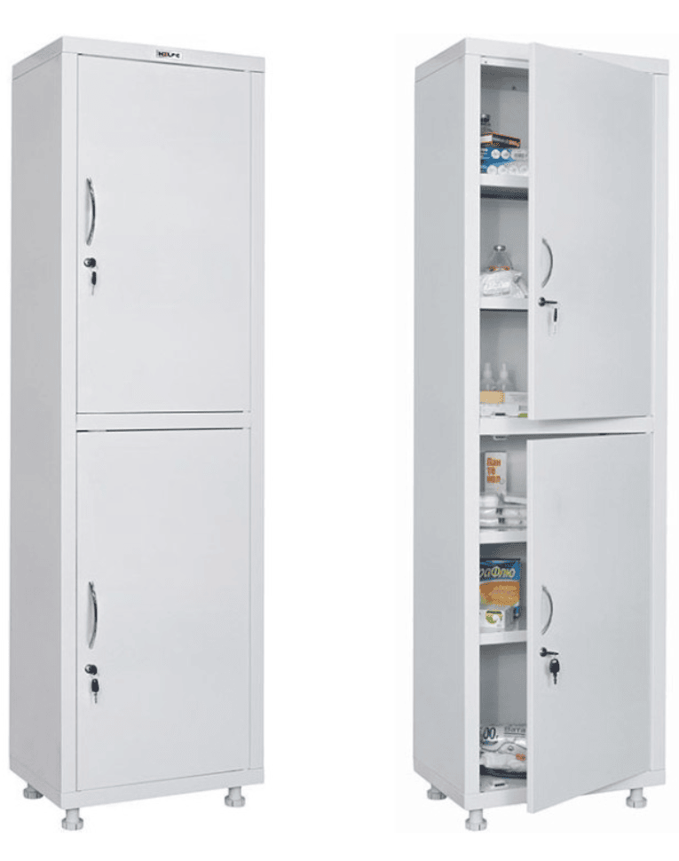Медицинский шкаф HILFE МД 1 1657/SS купить в Кемерово
