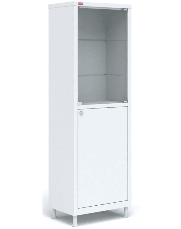Металлический медицинский шкаф М1 165.50.32 C купить в Кемерово