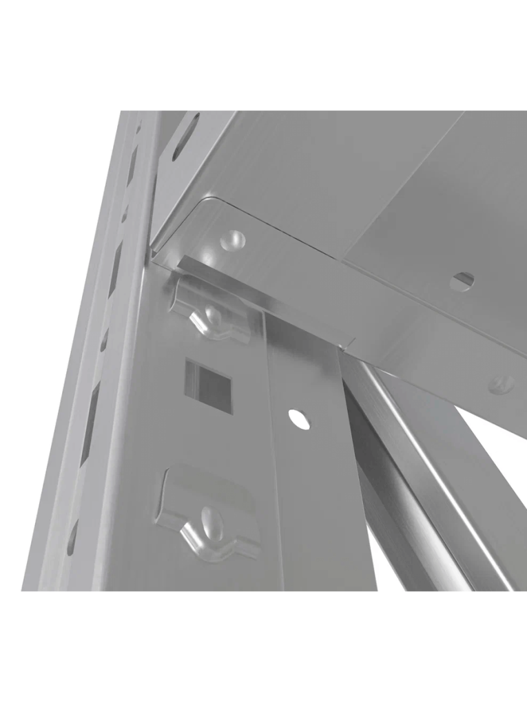 Стеллаж MS U 2000x1500x800 7 полок (250 кг, перф) купить в Кемерово Стеллаж MS U 2000x1500x800 7 полок (250 кг, перф) купить в Кемерово