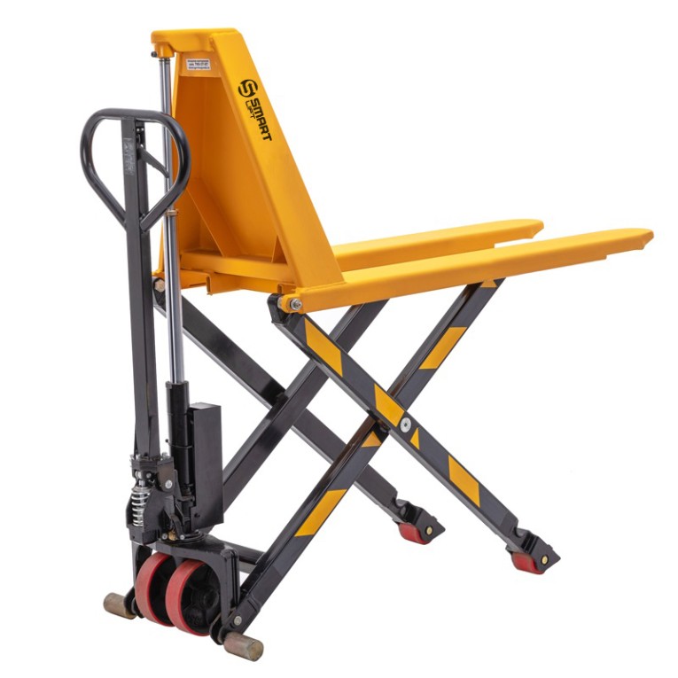 Гидравлическая тележка (рохля) SD-HL (HLT10, г/п 1000 кг, вилы 1150x550 мм, высокоподъемная 800 мм) SMARTLIFT (SMART) купить в Кемерово