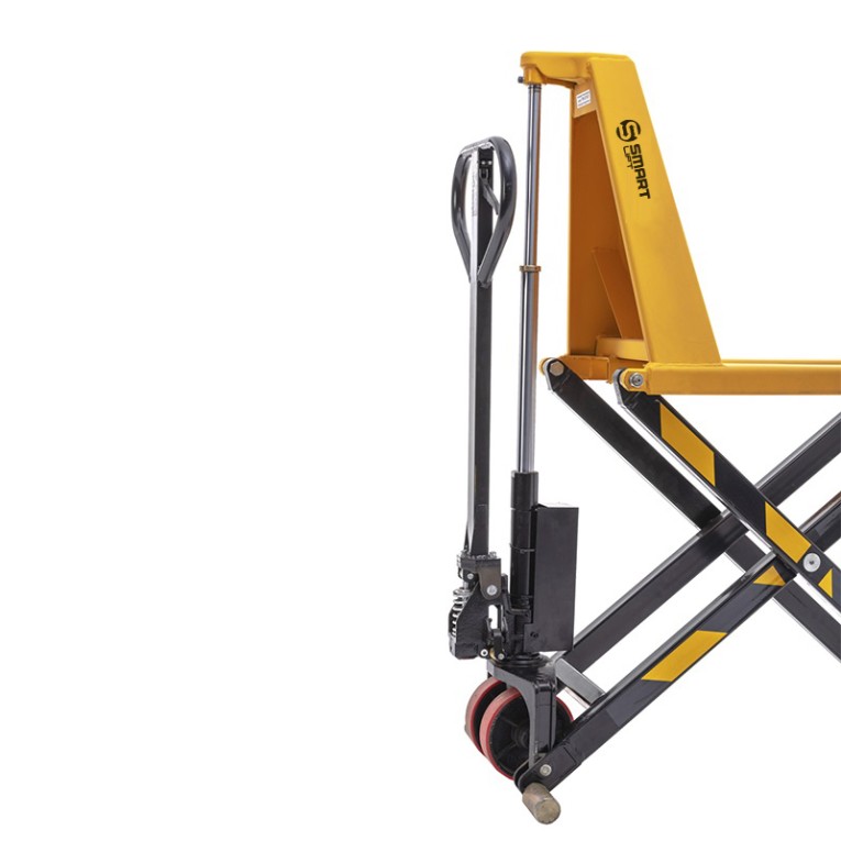 Гидравлическая тележка (рохля) SD-HL (HLT10, г/п 1000 кг, вилы 1150x550 мм, высокоподъемная 800 мм) SMARTLIFT (SMART) купить в Кемерово