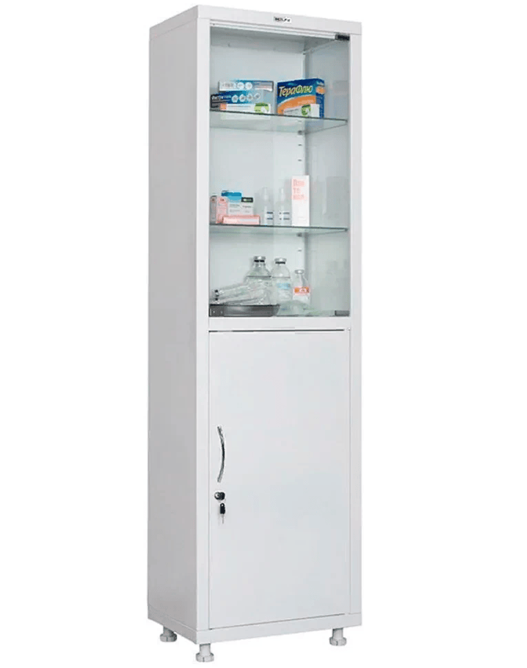 Медицинский шкаф HILFE МД 1 1657/SG купить в Кемерово