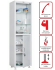 Медицинский шкаф HILFE МД 1 1657/SG купить в Кемерово
