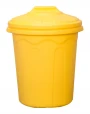 Бочка-бак хозяйственный желтый 80л. Бочка-бак хозяйственный желтый 80л.