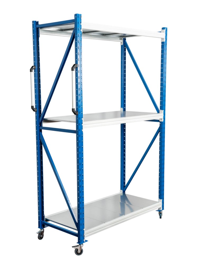 Стеллаж мобильный БиКом СТ-4 300x90x100 3 полки купить в Кемерово Стеллаж мобильный БиКом СТ-4 300x90x100 3 полки купить в Кемерово