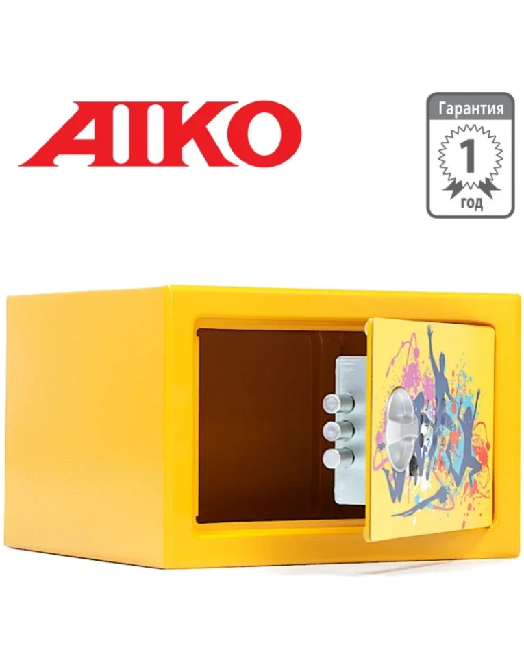 Детский металлический сейф Aiko T-170 EL Dance, дополнительный вид