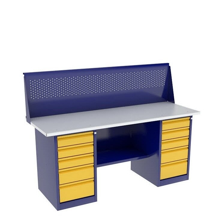 Верстак с двумя драйверами ВП-6/1,6 с экраном купить в Кемерово