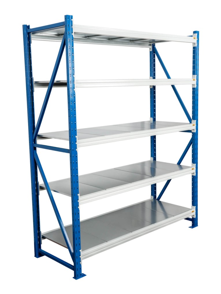 Стеллаж стационарный БиКом СТ-4 250x180x40 5 полок купить в Кемерово