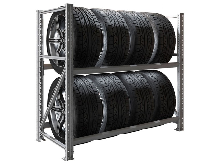 Стеллаж MS PRO 1200/1353X606 стационарный для хранения 8 шин купить в Кемерово Стеллаж MS PRO 1200/1353X606 стационарный для хранения 8 шин купить в Кемерово