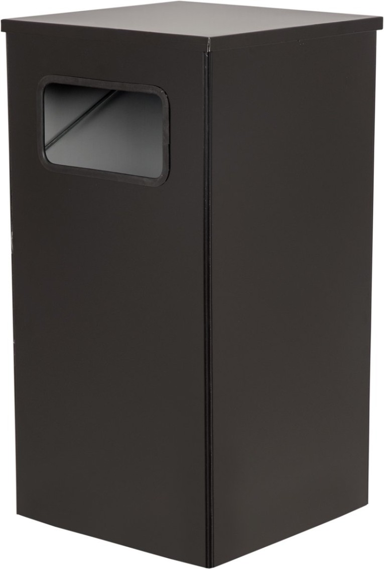 Урна 80 литров Квадро-19 черный купить в Кемерово Урна 80 литров Квадро-19 черный купить в Кемерово