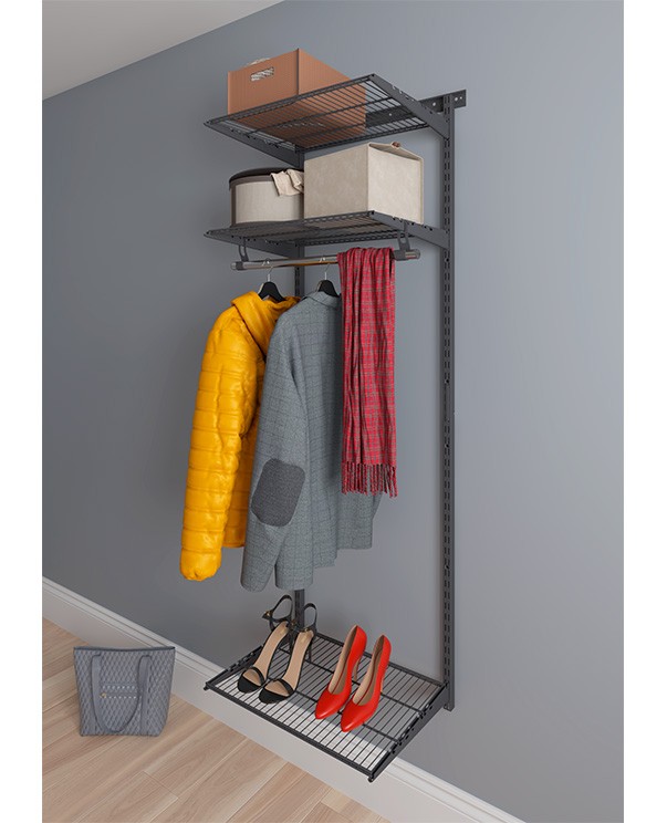 Гардеробная система Практик Home Basic G60 графит купить в Кемерово Гардеробная система Практик Home Basic G60 графит купить в Кемерово