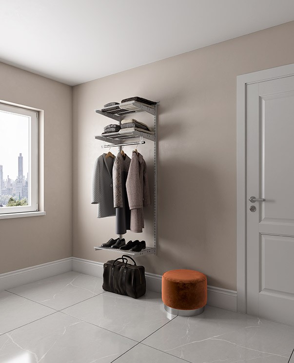 Гардеробная система Практик Home Basic G60 графит купить в Кемерово Гардеробная система Практик Home Basic G60 графит купить в Кемерово