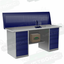 Верстак с двумя драйверами ВП-6Т/1,6 с экраном Верстак с двумя драйверами ВП-6Т/1,6 с экраном