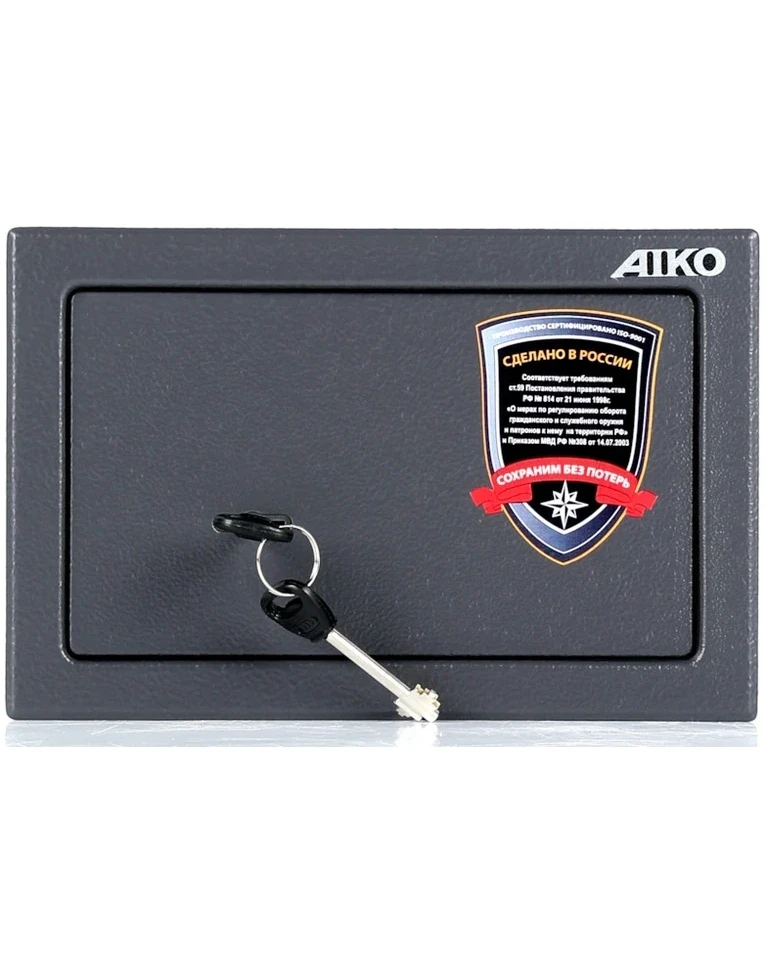 Пистолетный сейф Aiko TT-170, вид спереди Пистолетный сейф Aiko TT-170, вид спереди