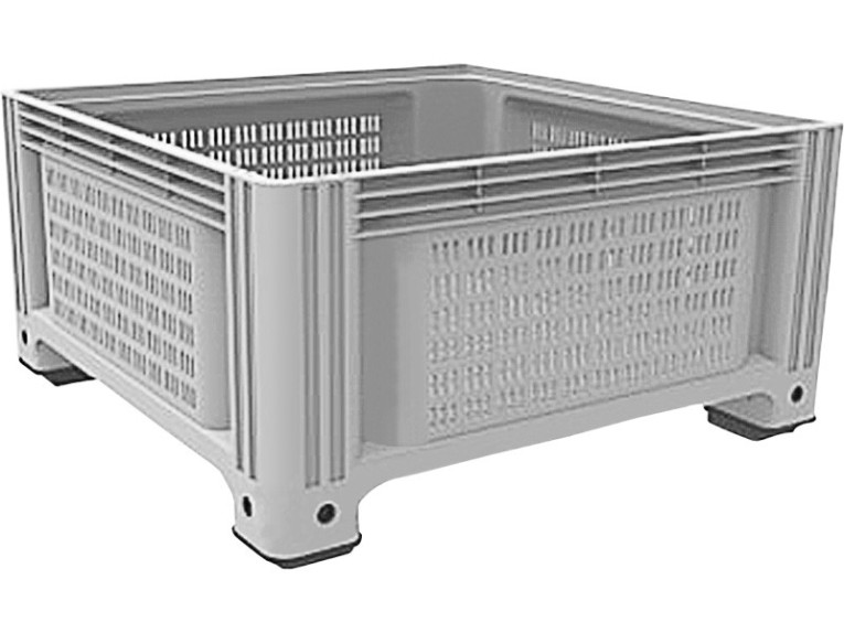 D-Box 1130 P 1130x1130x580 мм перфорированный серый на ножках купить в Кемерово