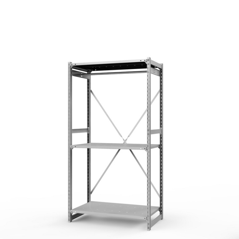 Стеллаж металлический ТСУ Универсал, 2000х1060х600 мм.Штанги: 1шт. Полки: металл усил. перф. 3 шт. купить в Кемерово