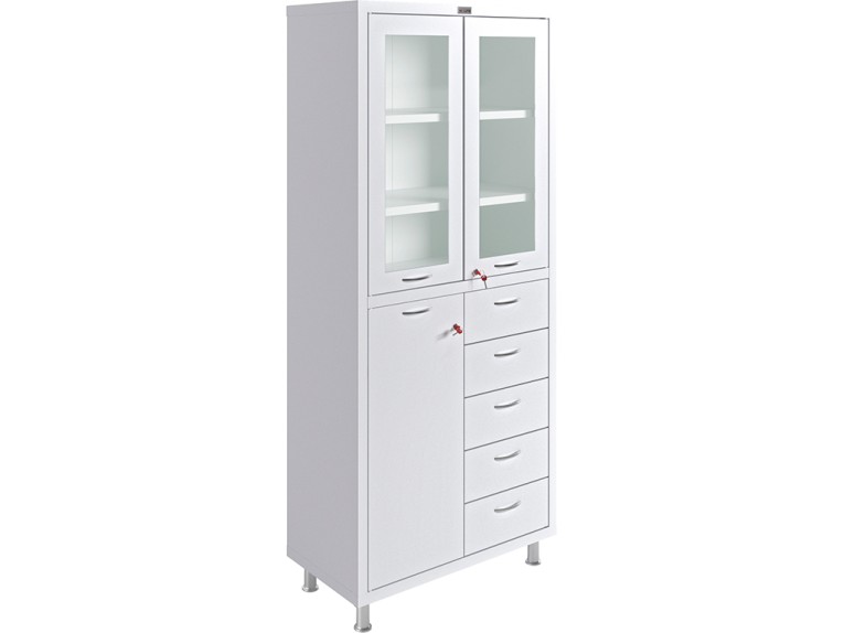 Медицинский шкаф Hilfe МД 2 1780 R-5 купить в Кемерово