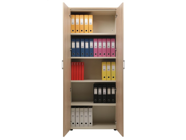 Шкаф NW 2080 закрытый вяз натуральный/бежевый купить в Кемерово