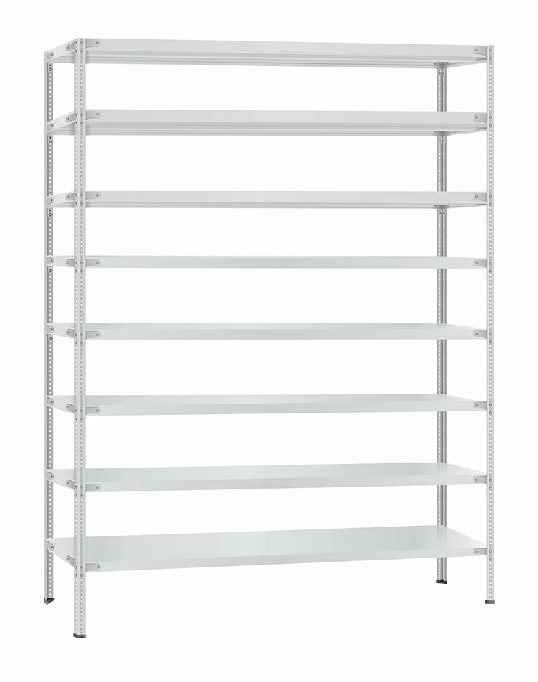 Стеллаж металлический Титан МС-900 2000x1000x300 8 полок купить в Кемерово Стеллаж металлический Титан МС-900 2000x1000x300 8 полок купить в Кемерово