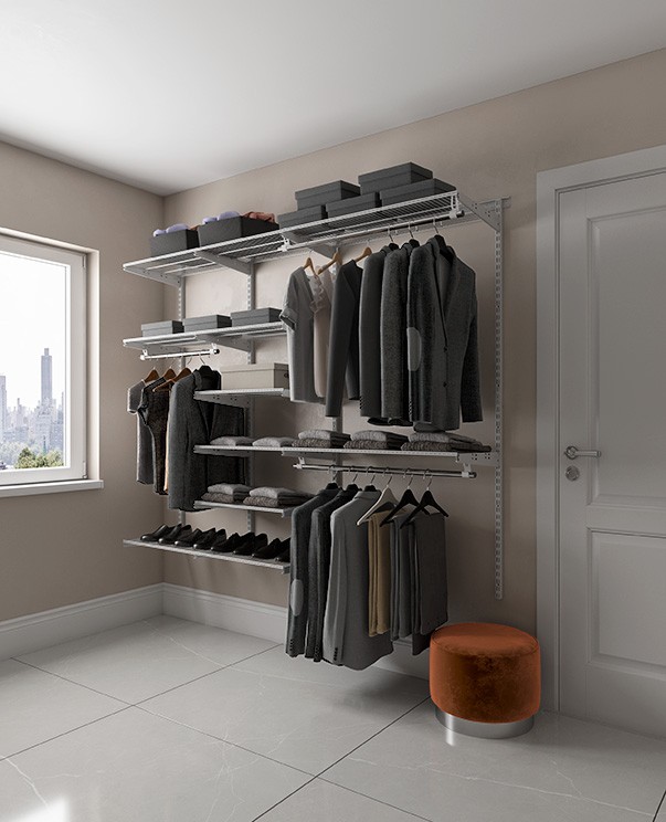 Гардеробная система Практик Home Max G210 графит купить в Кемерово Гардеробная система Практик Home Max G210 графит купить в Кемерово