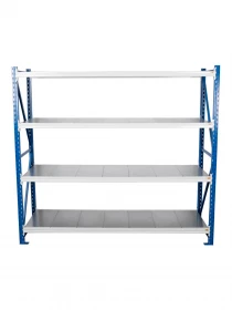 Стеллаж стационарный БиКом СТ-4 200x180x60 4 полки Стеллаж стационарный БиКом СТ-4 200x180x60 4 полки
