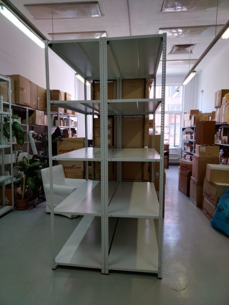 Стеллаж металлический Титан МС-500 2000х1000х600 5 полок купить в Кемерово