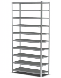 Стеллаж MS Standart 2550х700х500 10 полок