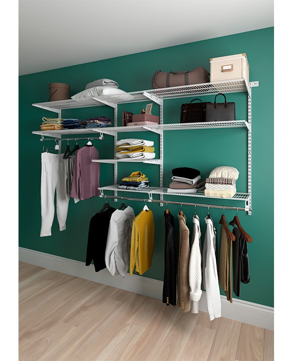 Гардеробная система Практик Home Optima G240 белая купить в Кемерово