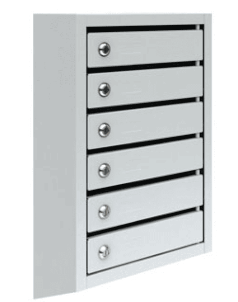 Ящик почтовый ПМ-6 с задней стенкой купить в Кемерово Ящик почтовый ПМ-6 с задней стенкой купить в Кемерово