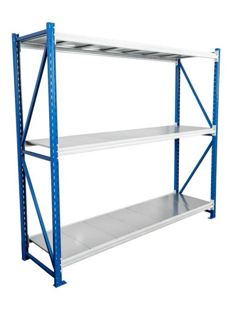 Стеллаж стационарный БиКом СТ-4 200x90x40 3 полки купить в Кемерово