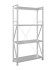 Стеллаж MS U 2000x1200x300 4 полки (180 кг, перф) купить в Кемерово