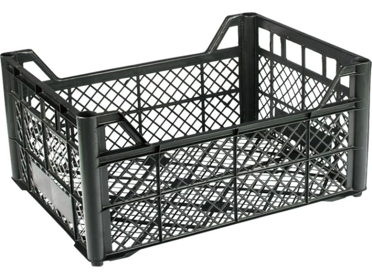 Ящик 400х300х185 сетка ромб чёрный купить в Кемерово