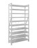Стеллаж MS U 2000x1200x500 10 полок (350 кг, металл) купить в Кемерово