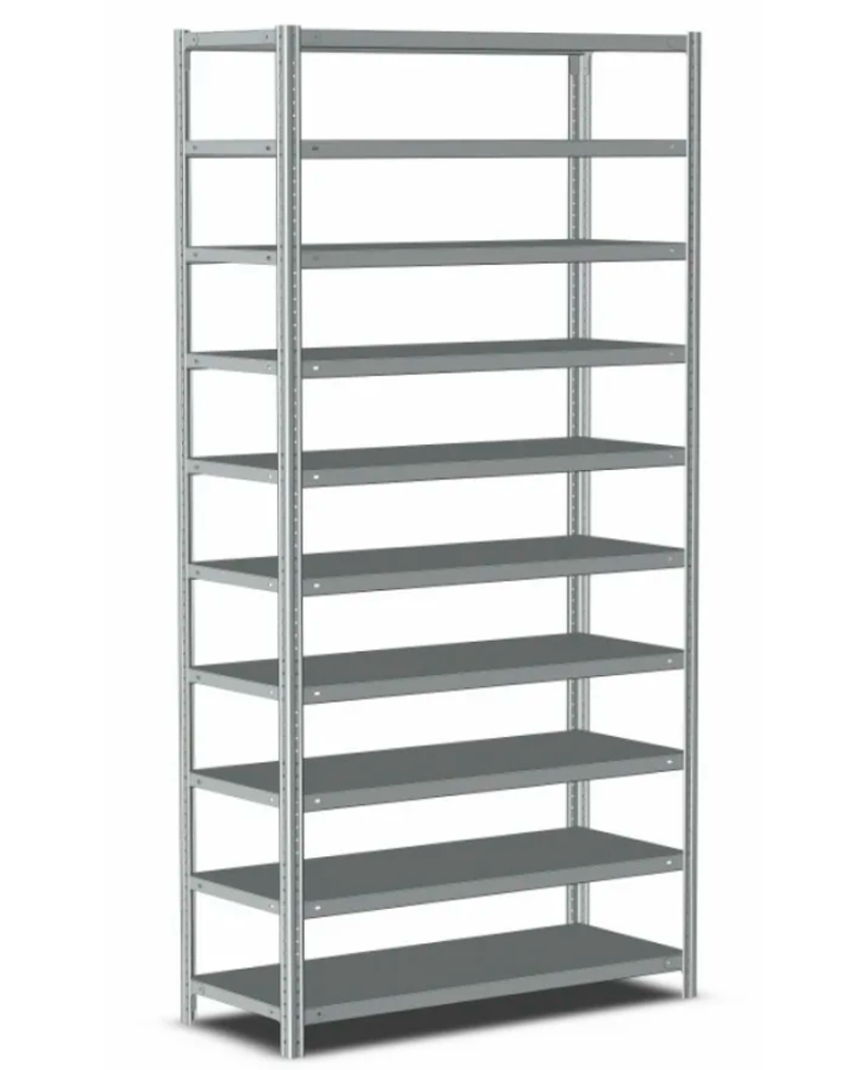 Стеллаж металлический Титан МС-500 1200х1000х500 10 полок купить в Кемерово