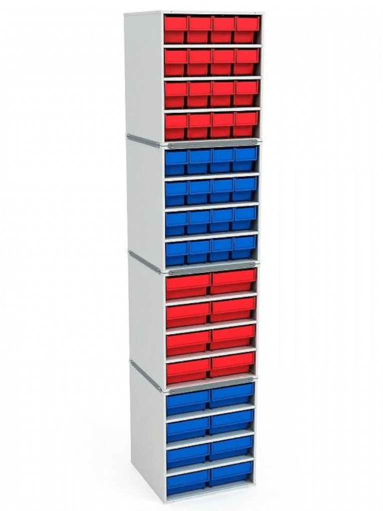 Стационарная кассетница ДиКом (на 4 яруса) купить в Кемерово Стационарная кассетница ДиКом (на 4 яруса) купить в Кемерово