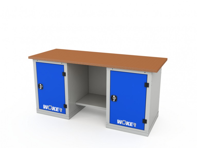Верстак двухтумбовый WOKER PRO 2101.1800 купить в Кемерово