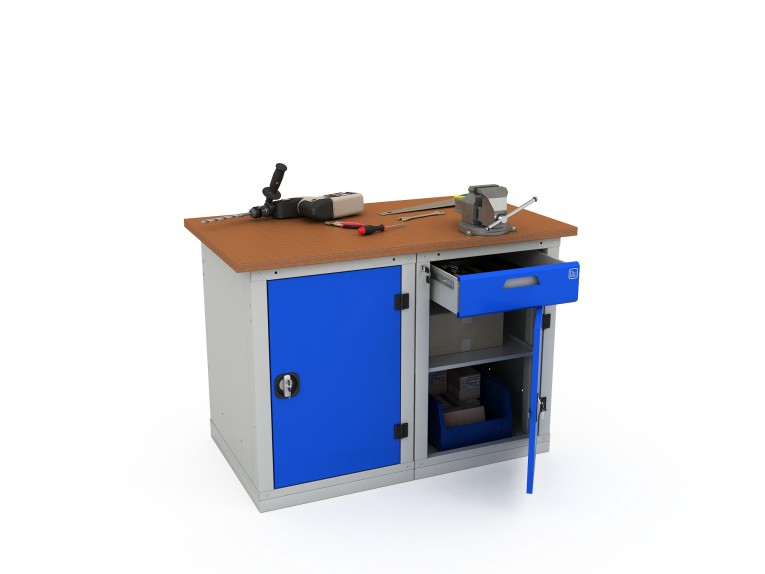 Верстак двухтумбовый WOKER PRO 2102.1200 купить в Кемерово Верстак двухтумбовый WOKER PRO 2102.1200 купить в Кемерово