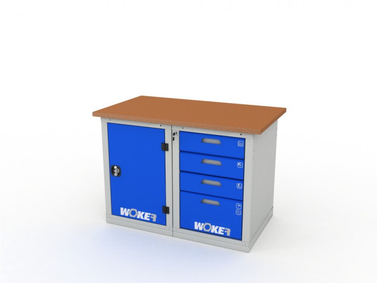 Верстак двухтумбовый WOKER PRO 2104.1200 купить в Кемерово Верстак двухтумбовый WOKER PRO 2104.1200 купить в Кемерово