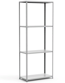 Стеллаж металлический Титан МС-500 2500х1500х600 4 полки