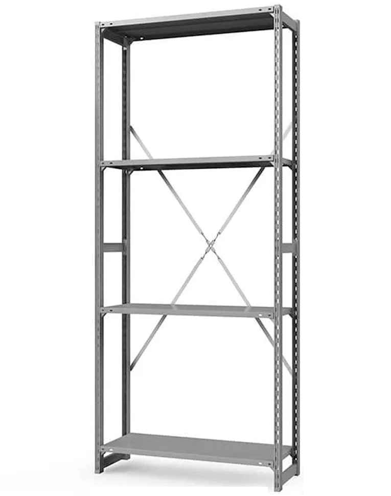 Стеллаж ТСУ 2500x1200x300 4 полки (150 кг, перф) купить в Кемерово Стеллаж ТСУ 2500x1200x300 4 полки (150 кг, перф) купить в Кемерово