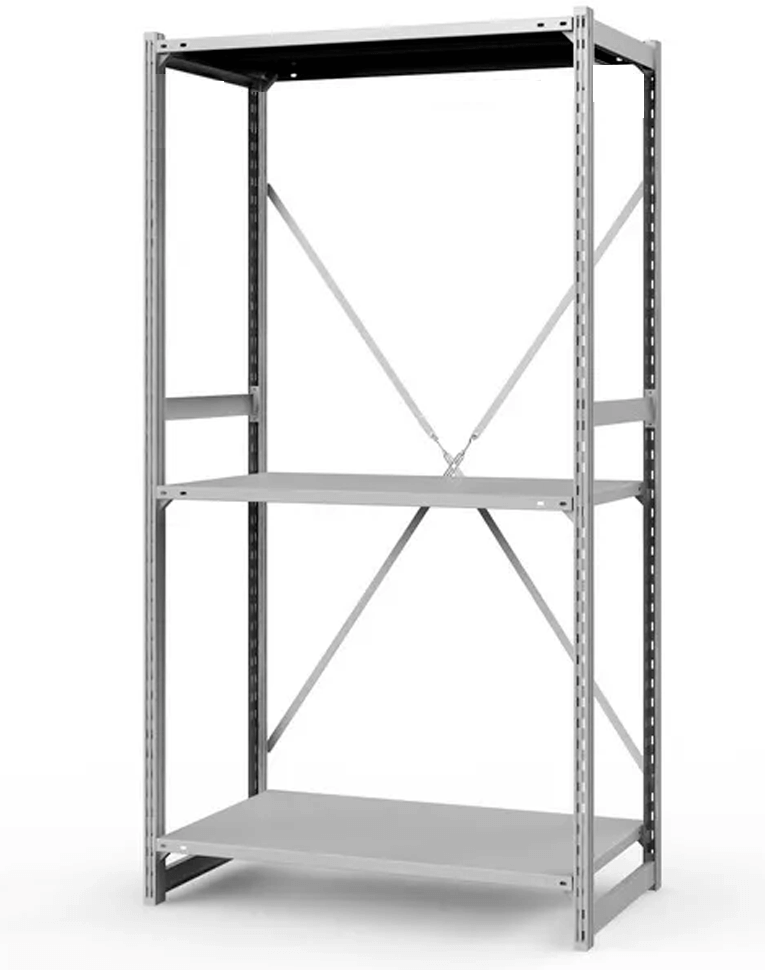 Стеллаж ТСУ 3000x1000x600 3 полки (300 кг, перф) купить в Кемерово Стеллаж ТСУ 3000x1000x600 3 полки (300 кг, перф) купить в Кемерово