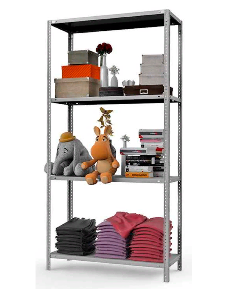 Стеллаж MS Strong 2350х1200х600 4 полки купить в Кемерово